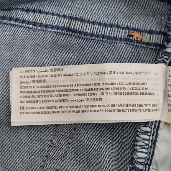 Hollister High-Rise Super Skinny Jeans Womens 24R Blue - Picture 6 of 7